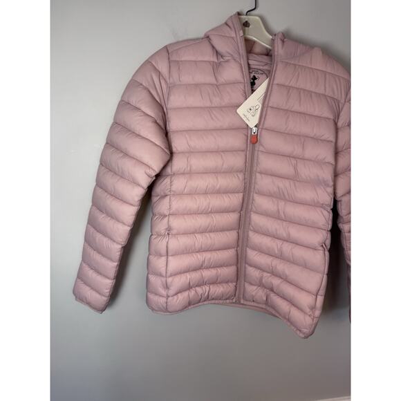 Save The Duck Girl's Insulated Lily Jacket PINK $179, Size: 14 NWT - Picture 16 of 16